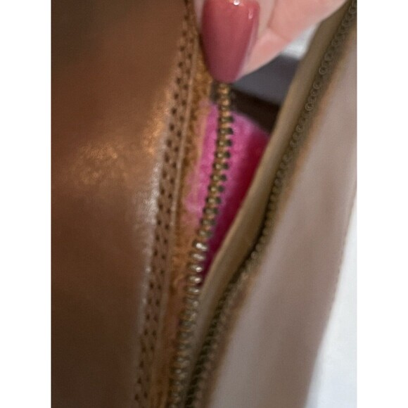 NEW Michael Kors Dora MK Knee High Leather Riding Boots Women 8.5 Brown*READ* - Picture 11 of 11